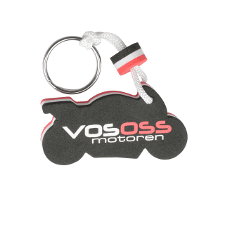 EVA foam motor - Foam sleutelhanger in motor vorm