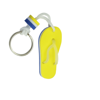 EVA foam teenslipper - Foam sleutelhanger in teenslipper vorm