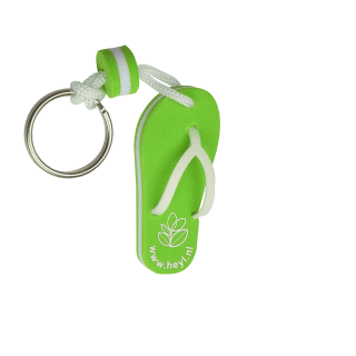 EVA foam teenslipper - Foam sleutelhanger in teenslipper vorm