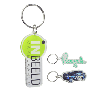 Eigen vorm - plexiglas - sleutelhangers - Plexiglas sleutelhangers maken in eigen vorm