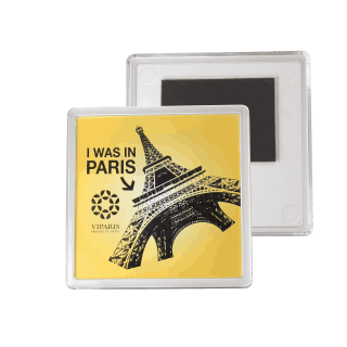 Sand - Plexiglas koelkast magneten vierkant (57x57mm)