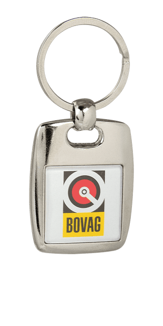 Trendy - Metalen sleutelhanger met bedrukking