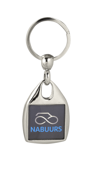 Ecuador - Dubbelzijdig bedrukte sleutelhanger van metaal