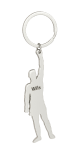 Eigen vorm - metaal 2D - sleutelhangers 8439