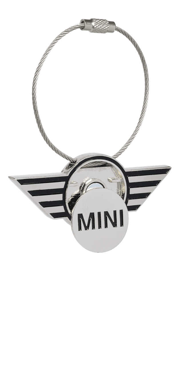 Eigen vorm - metaal - sleutelhangers met winkelwagenmunt 8470