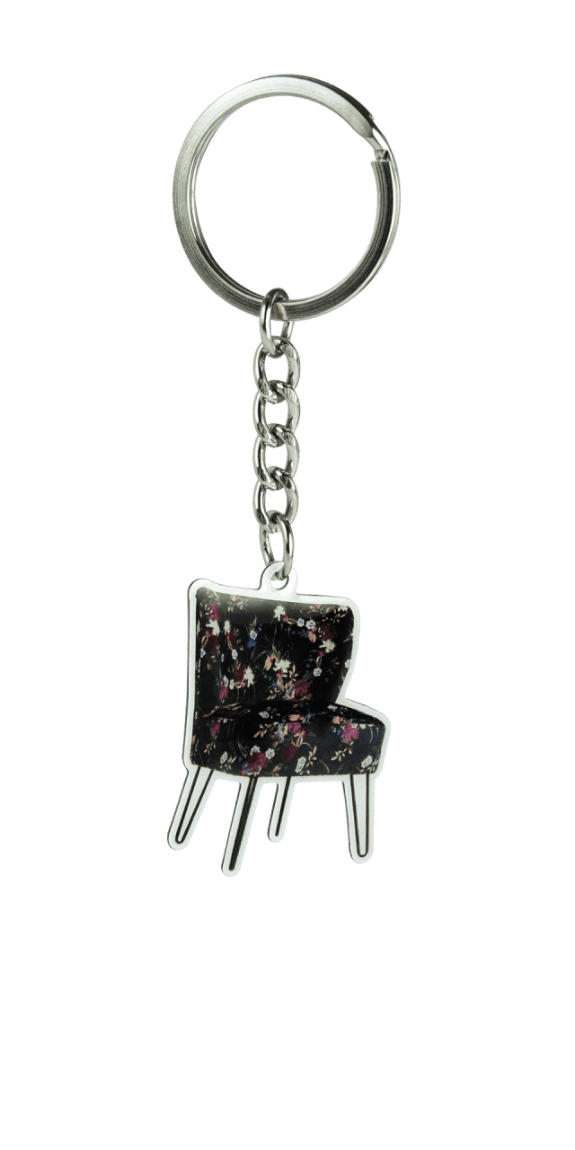 Eigen vorm - RVS met full color - sleutelhangers 8442