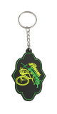 Eigen vorm sleutelhangers PVC / rubber - enkelzijdig 2D 8001