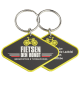 Eigen vorm -  rubber/PVC - dubbelzijdig 2D - sleutelhangers 8003