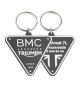Eigen vorm -  rubber/PVC - dubbelzijdig 2D - sleutelhangers 8003