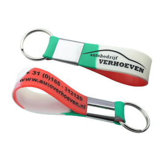 Siliconen lus breed - Siliconen sleutelhanger met lus - breed model