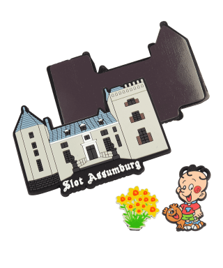 Eigen vorm koelkastmagneten rubber / PVC - 2D - Rubberen koelkastmagneet maken in 2D