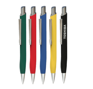 Malaga - Luxe aluminium balpen met lasergravure