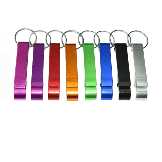 Slim - Aluminium bieropener sleutelhanger