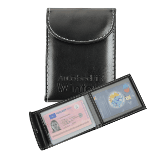Cougar - Custom made creditcard etui met bedrukking
