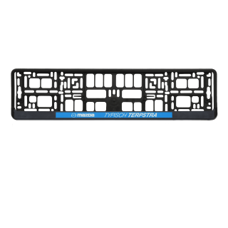 Excellent - bedrukt - Buigzame kentekenplaathouder met bedrukking