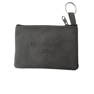 Toronto - Alcantara sleuteltasje met extra geldvakje