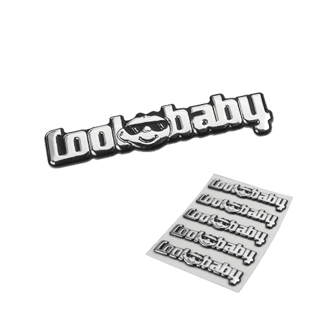 Eigen vorm - 3D PVC stickers 9101